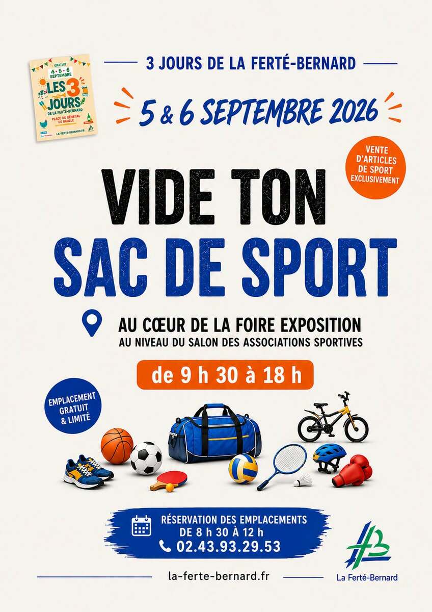 Vide ton sac de sport