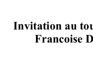Tournoi amical  Françoise Dufresne La Flèche